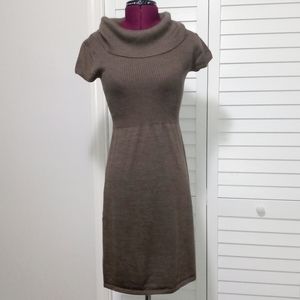 Calvin Klien, Sweater Dress, Small, Brown